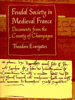 cover image of Feudal Society in Medieval France